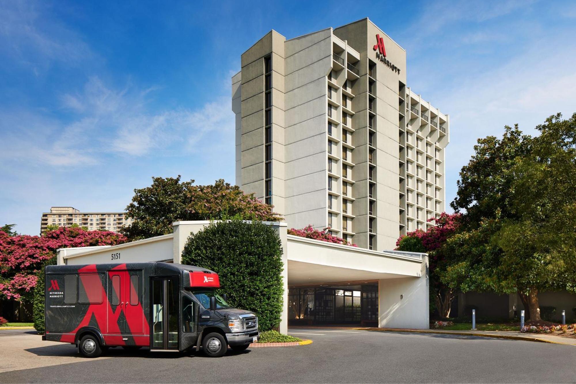 Bethesda Marriott Hotel Exterior foto